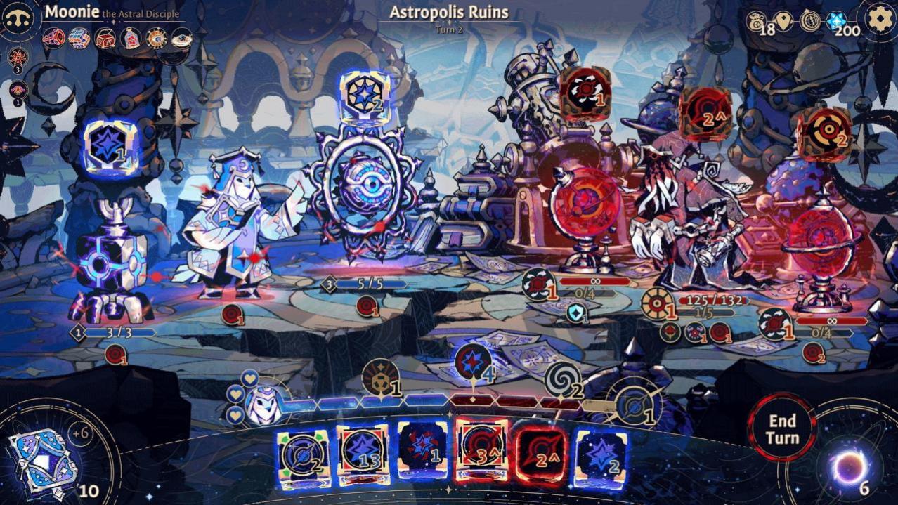 Скриншот игры Astrea: Six-Sided Oracles (Super Rare Games #133) для Switch