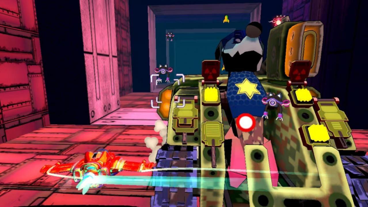 Скриншот игры Astrodogs для Switch