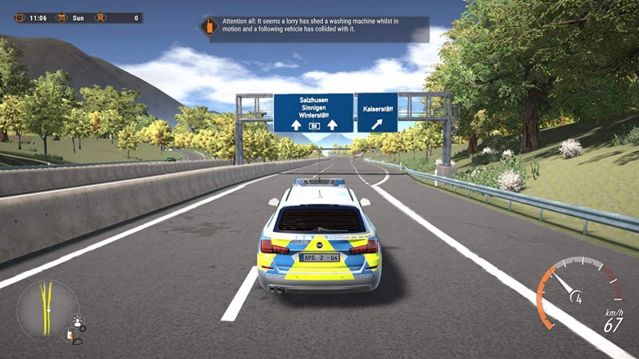 Скриншот игры Autobahn - Police Simulator 2 для Switch
