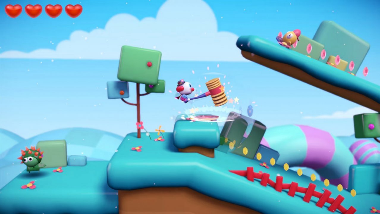 Скриншот игры Ayo the Clown (US) для Switch
