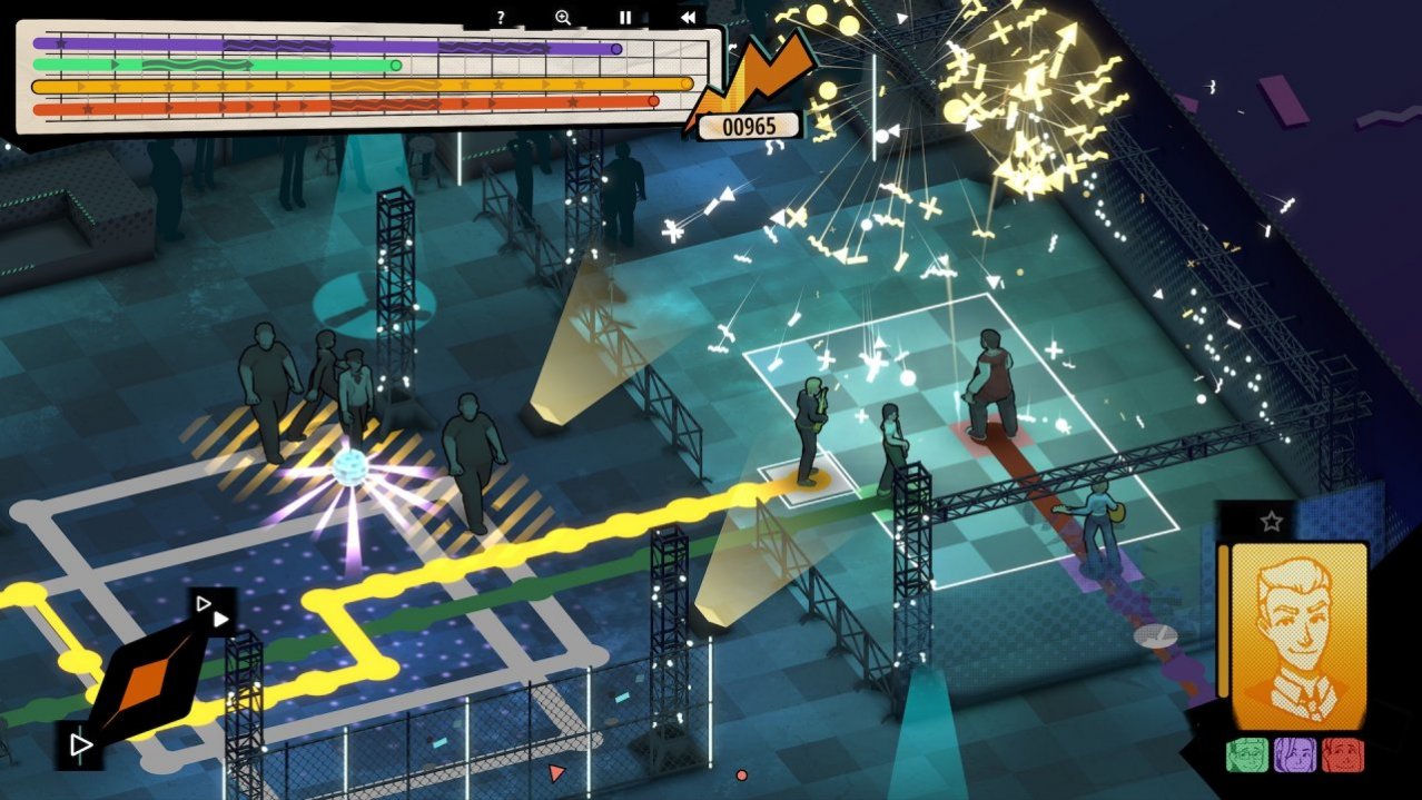 Скриншот игры BackBeat для Switch