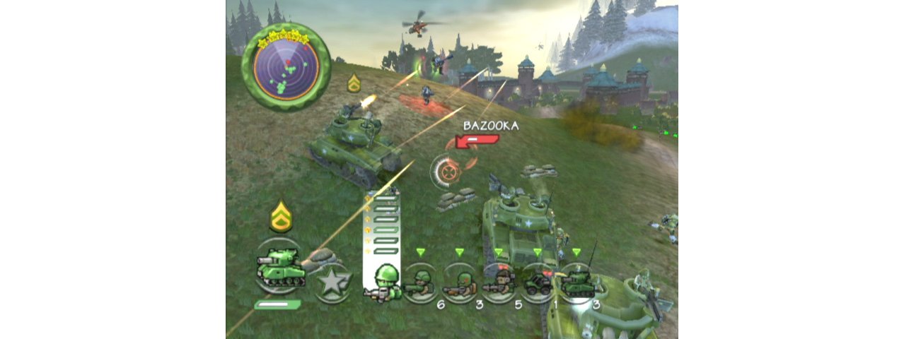 Скриншот игры Battalion Wars 2 для Wii