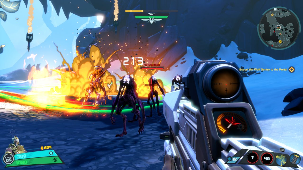Скриншот игры Battleborn для PC