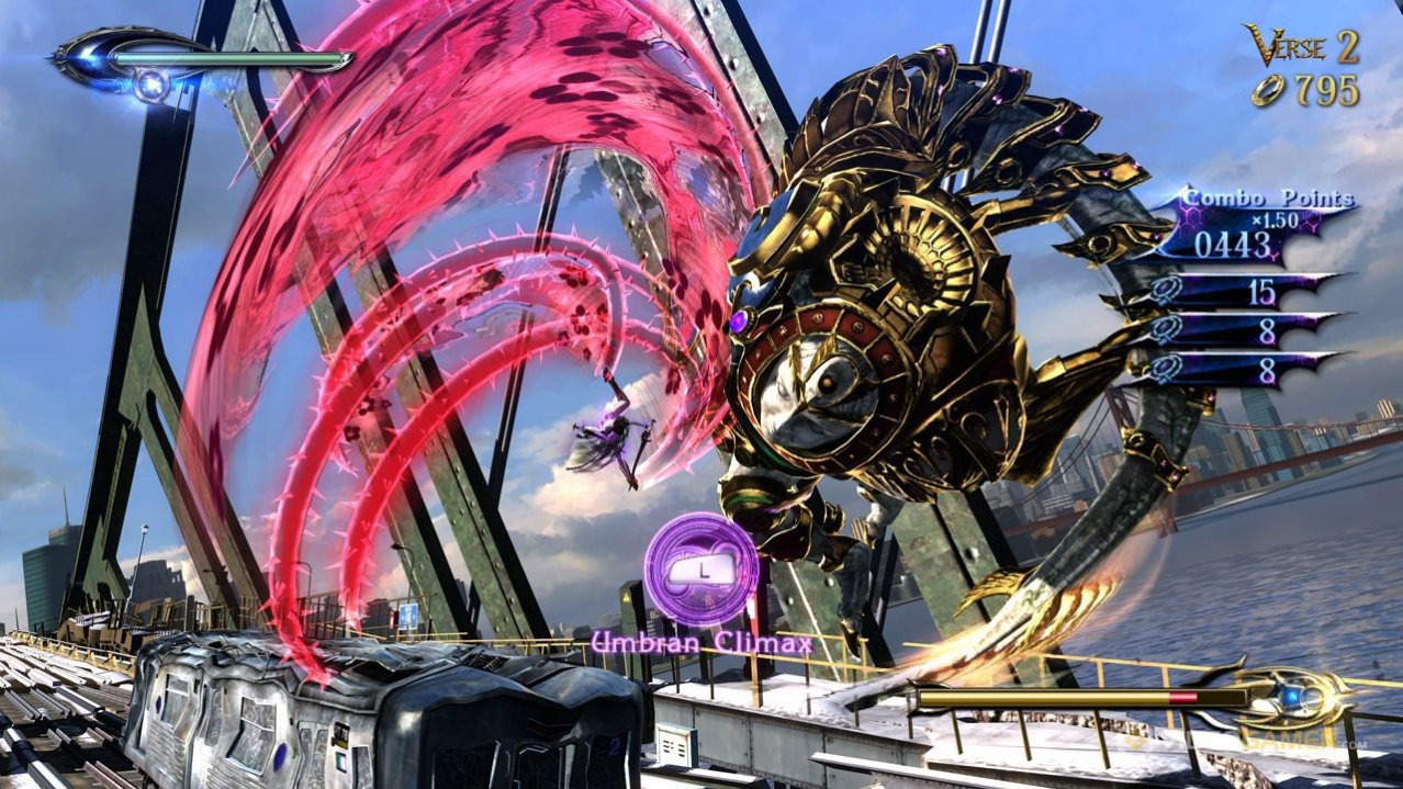 Скриншот игры Bayonetta 2 (Б/У) для Wii