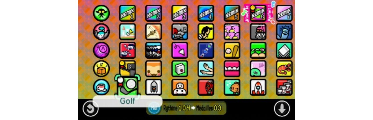 Скриншот игры Beat the Beat: Rhythm Paradise (Б/У) для Wii