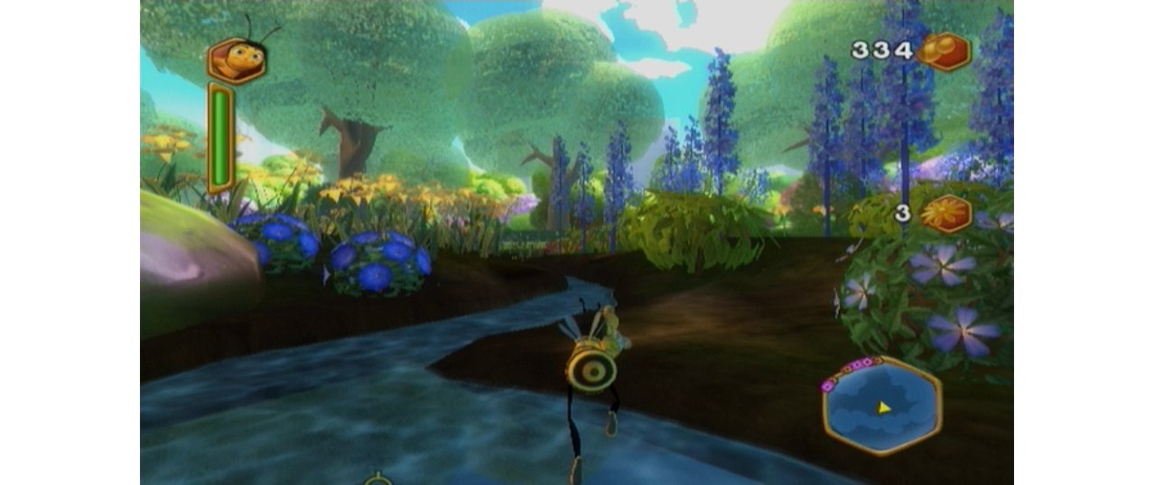 Скриншот игры Bee Movie Game для Wii