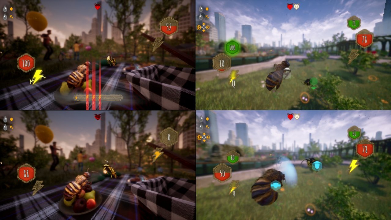Скриншот игры Bee Simulator для Switch