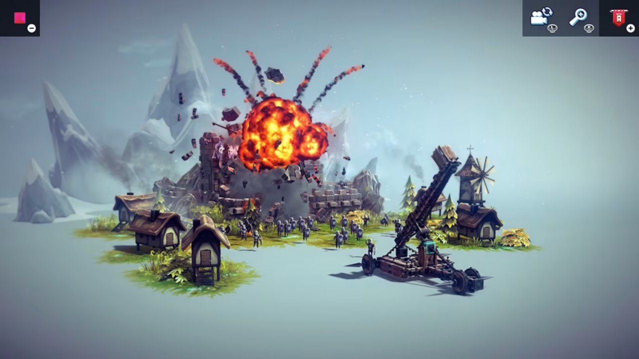 Скриншот игры Besiege (JP) для Switch