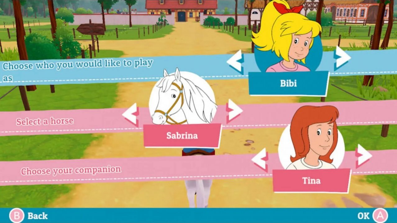 Скриншот игры Bibi & Tina: New Adventures With Horses для Ps4