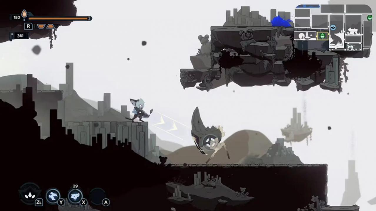 Скриншот игры Biomorph для Switch