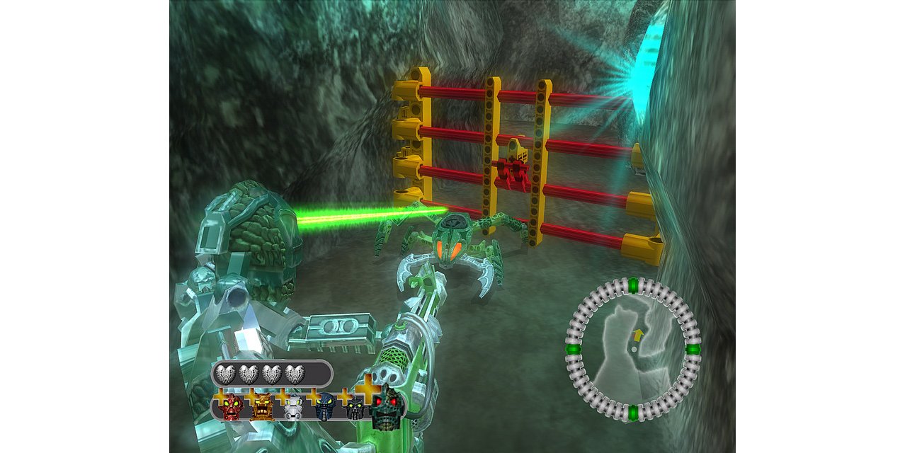 Скриншот игры Bionicle Heroes для Wii