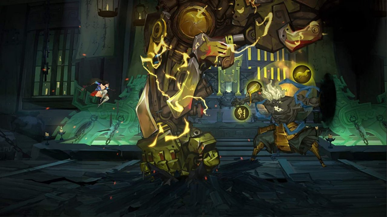 Скриншот игры Bladed Fury для Switch