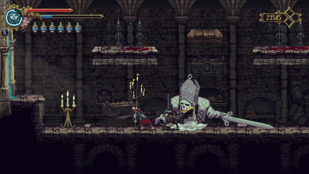 Скриншот игры Blasphemous Deluxe Edition для Switch