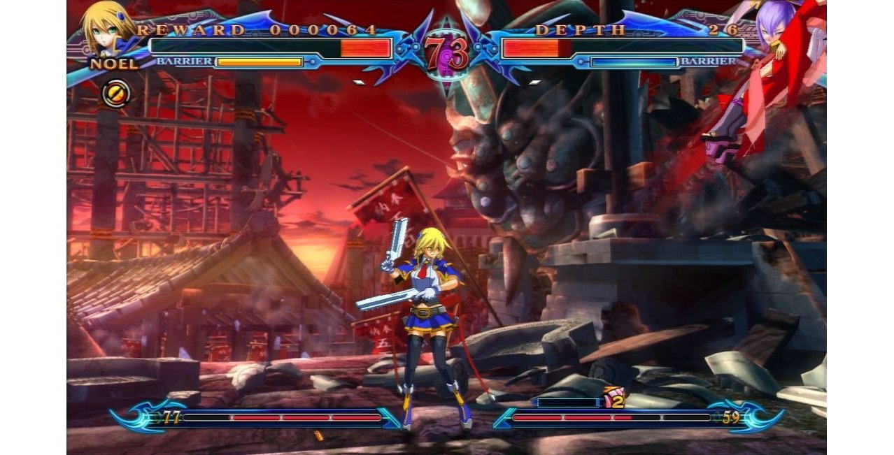 Скриншот игры BlazBlue: Chrono Phantasma (Б/У) для Ps4