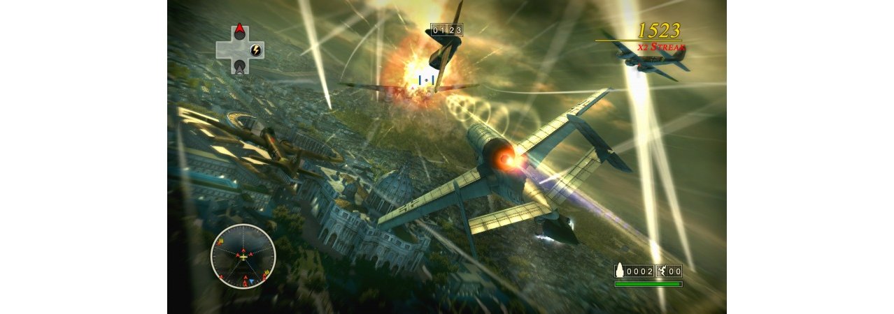 Скриншот игры Blazing Angels 2: Secret Missions of WWII (Б/У) для PS3