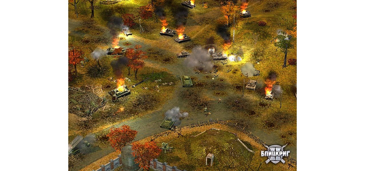 Скриншот игры Блицкриг II для Pc