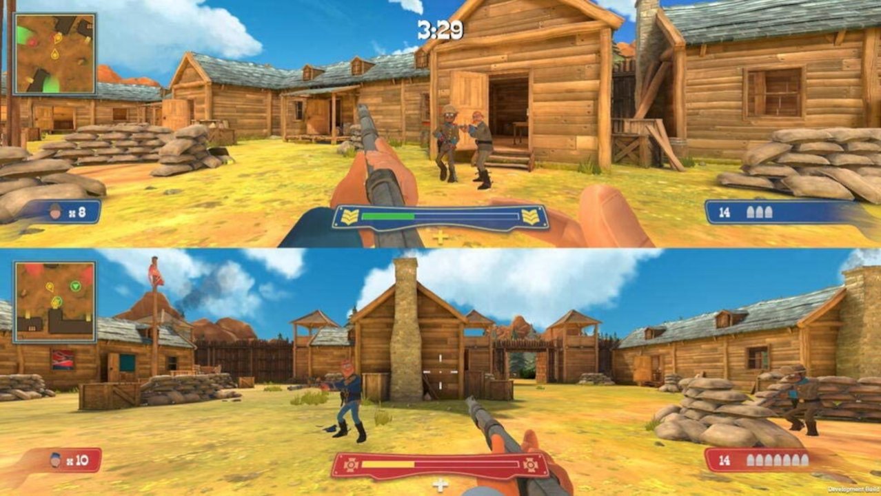 Скриншот игры Bluecoats: North vs South Limited Edition для Switch