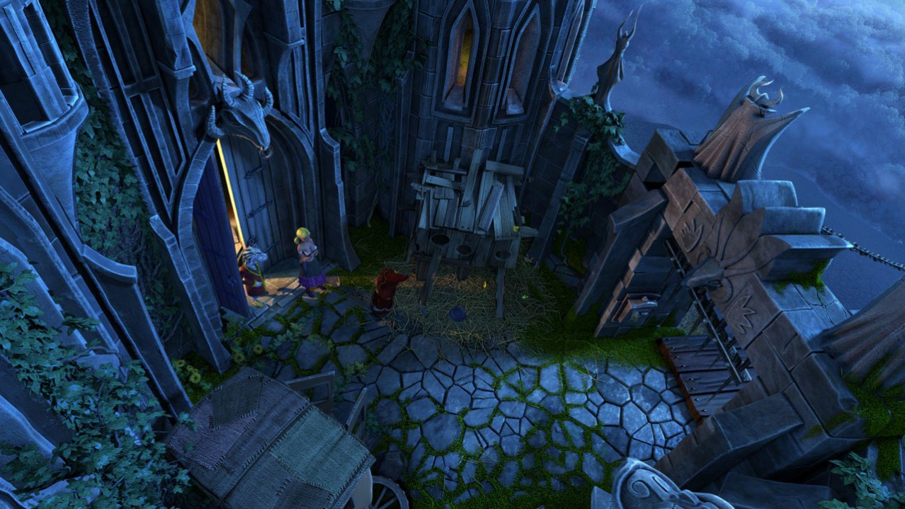 Скриншот игры Book of Unwritten Tales 2 для Wii