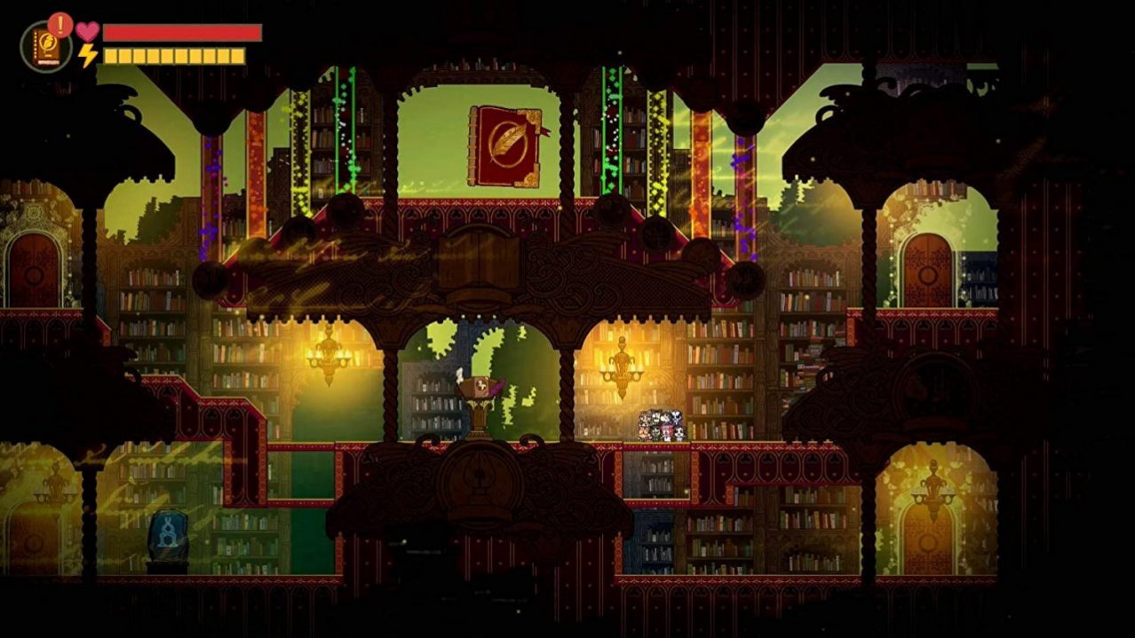 Скриншот игры Bookbound Brigade для Switch