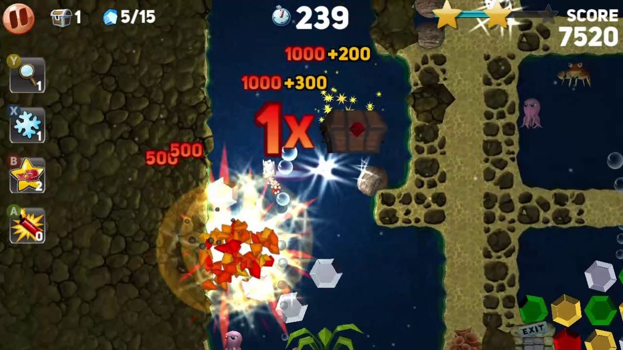 Скриншот игры Boulder Dash Ultimate Collection для Switch