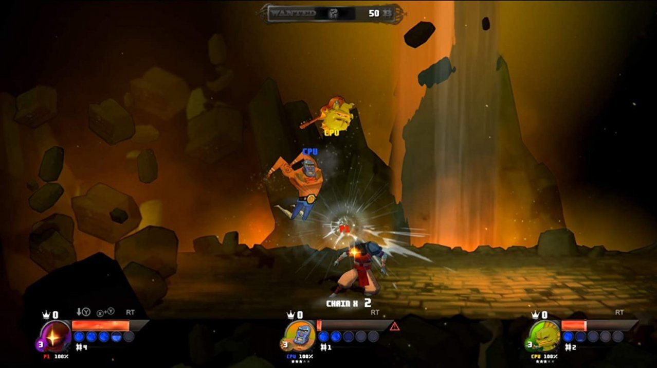 Скриншот игры Bounty Battle: The Ultimate Indie Brawler для Ps4