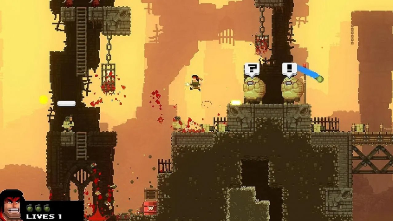 Скриншот игры Broforce Deluxe Edition для Ps4