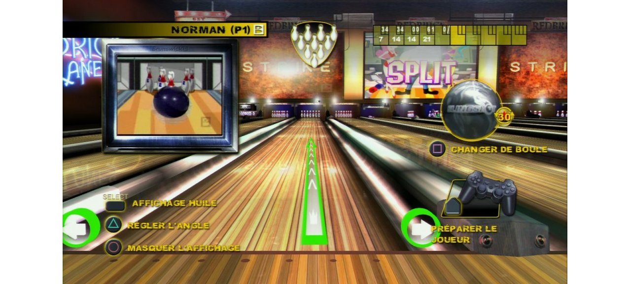Скриншот игры Brunswick Pro Bowling для PS3