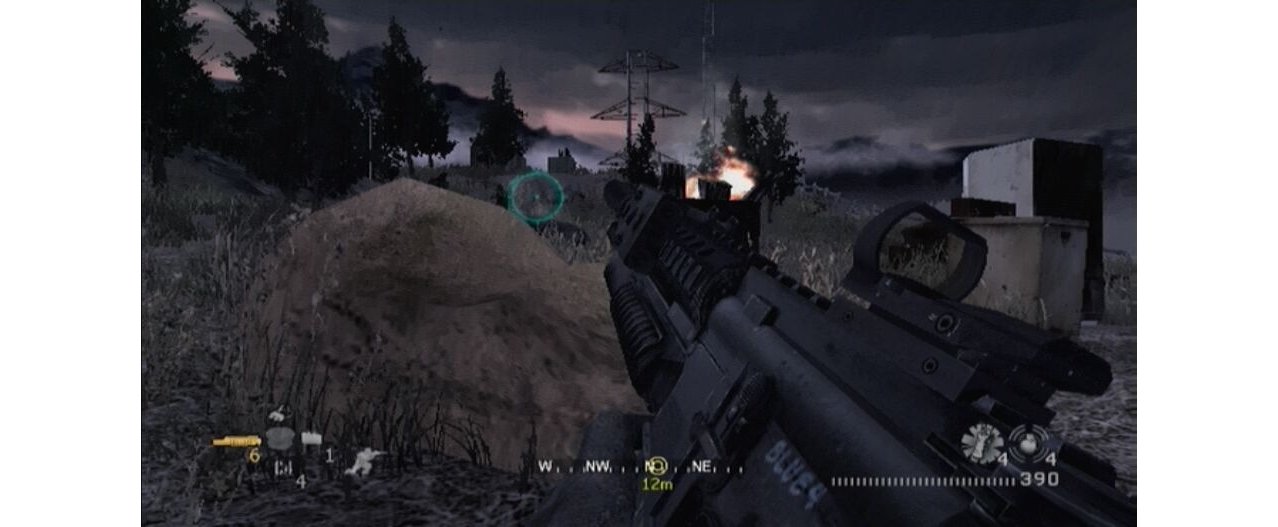 Скриншот игры Call of Duty 4: Modern Warfare Reflex для Wii