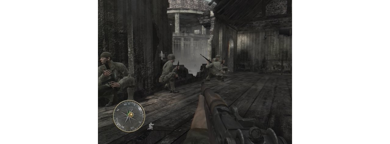 Скриншот игры Call of Duty 3 (Б/У) (без обложки) для Xbox360