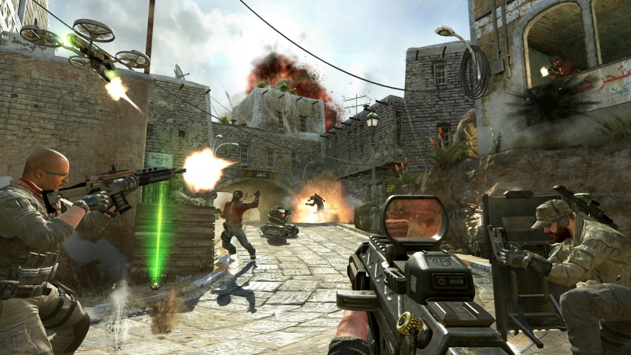 Скриншот игры Call of Duty: Black Ops 2 (II) для Wii