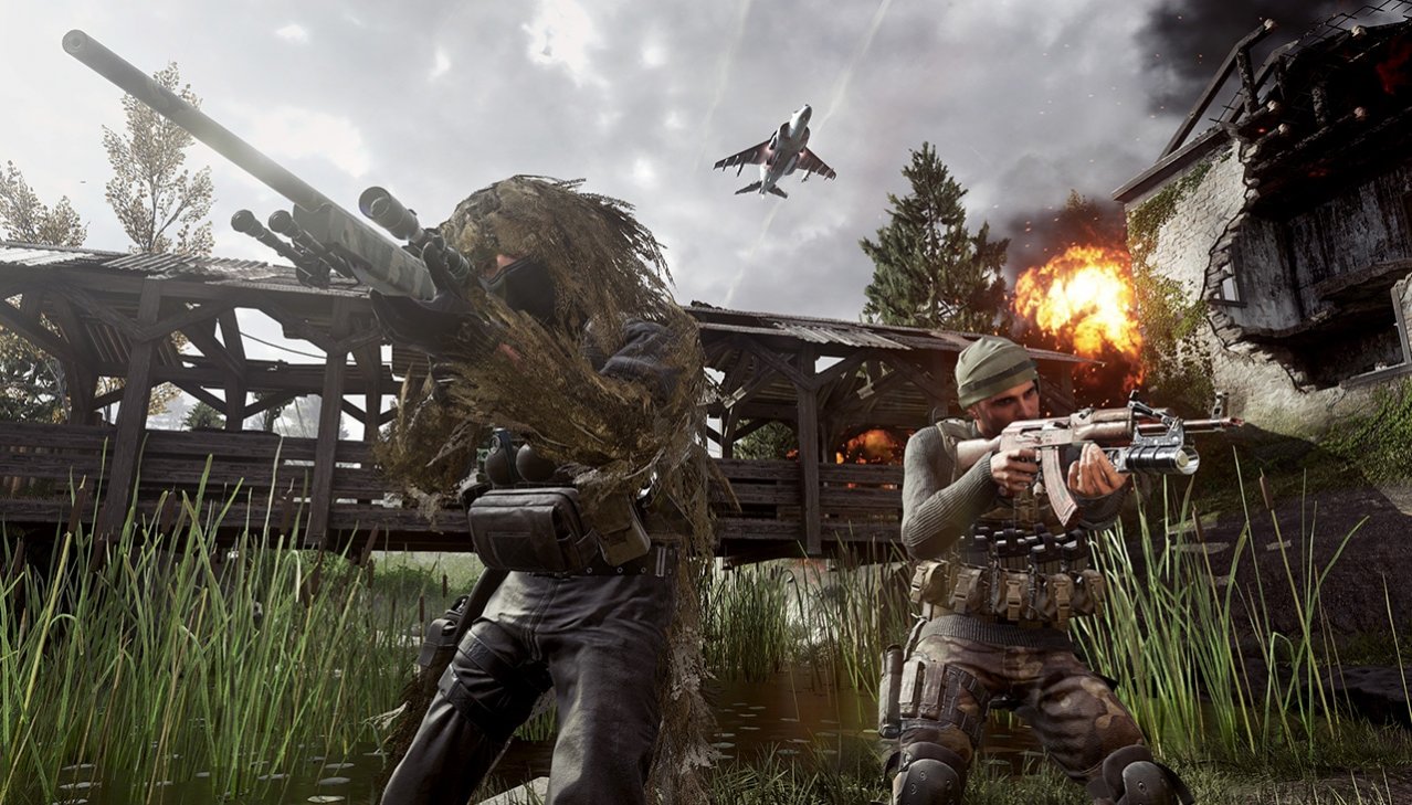 Скриншот игры Call of Duty: Modern Warfare Remastered (англ. яз.) для Ps4