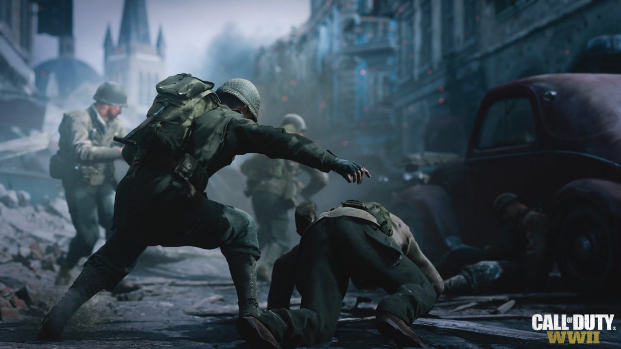 Скриншот игры Call of Duty: WWII (англ.яз) для 
