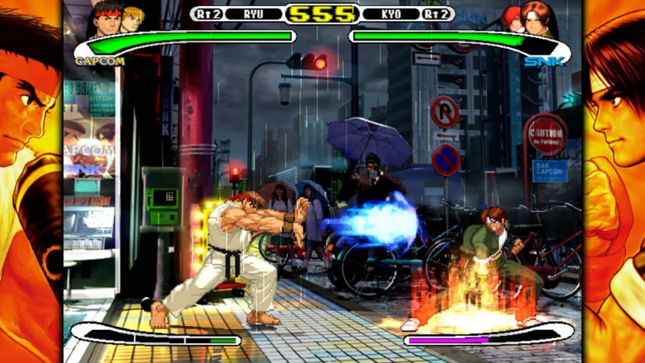 Скриншот игры Capcom Fighting Collection 2 для Switch