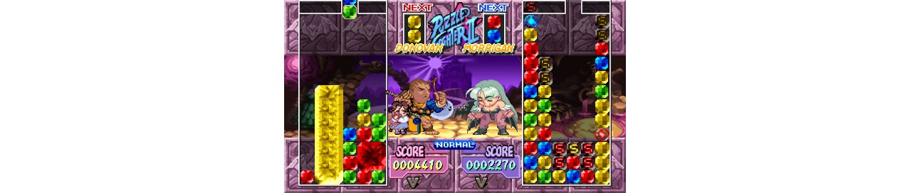 Скриншот игры Capcom Puzzle World для Psp