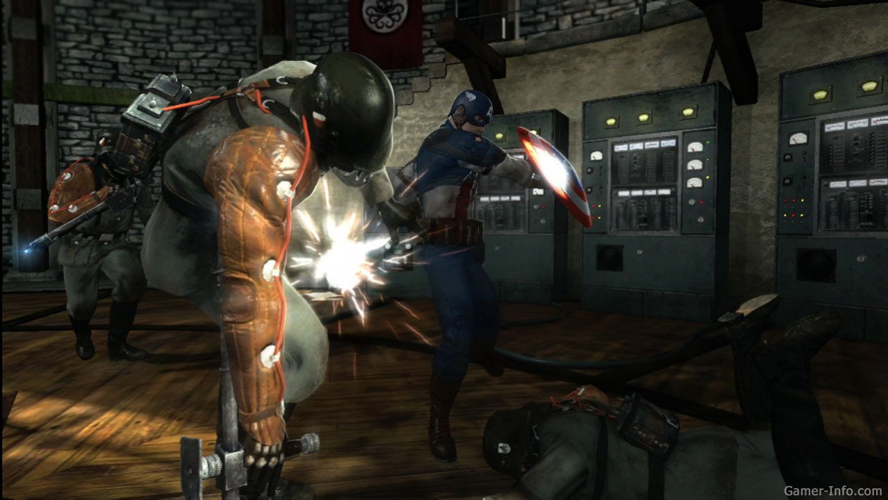 Скриншот игры Captain America: Super Soldier (Б/У) для PS3