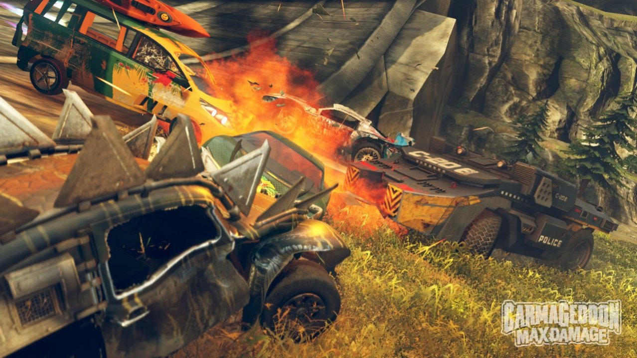 Скриншот игры Carmageddon: Max Damage для Ps4