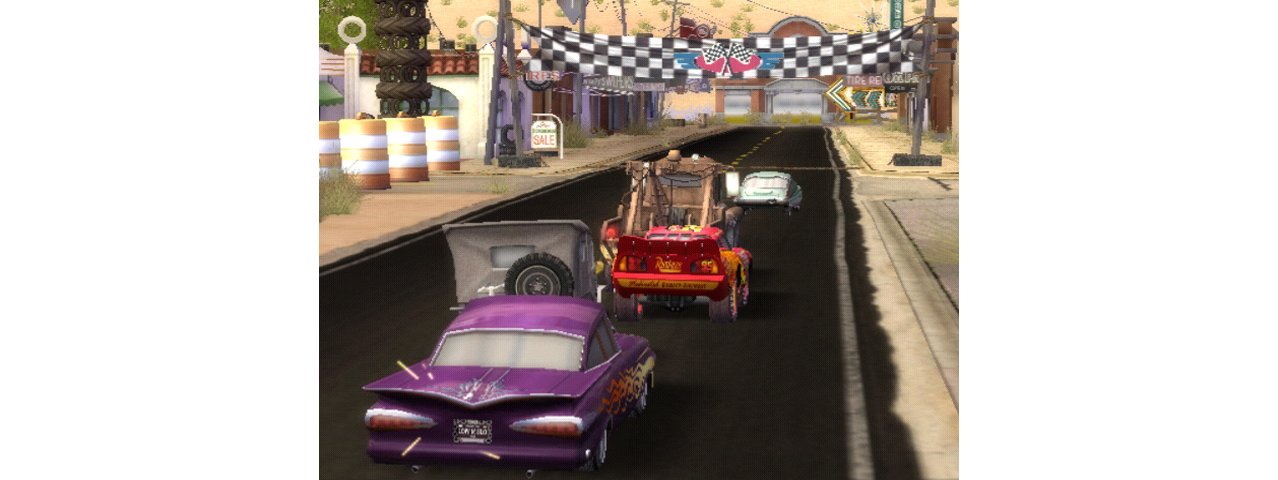 Скриншот игры Cars (Тачки) для Retro