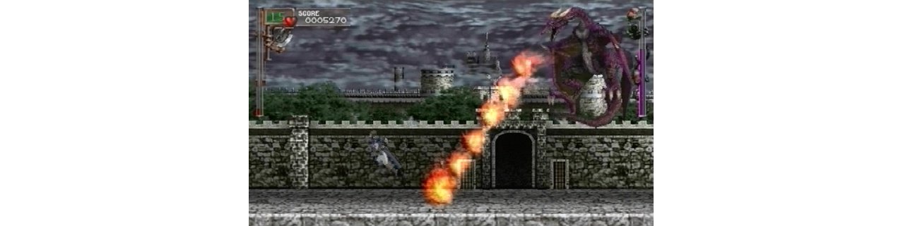 Скриншот игры Castlevania: The Dracula X Chronicles для PSP