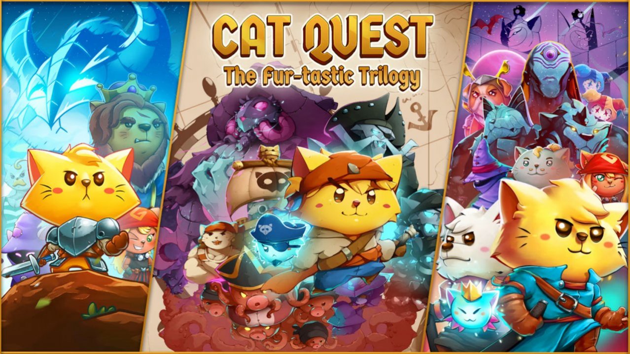 Скриншот игры Cat Quest: The Fur-tastic Trilogy для Switch