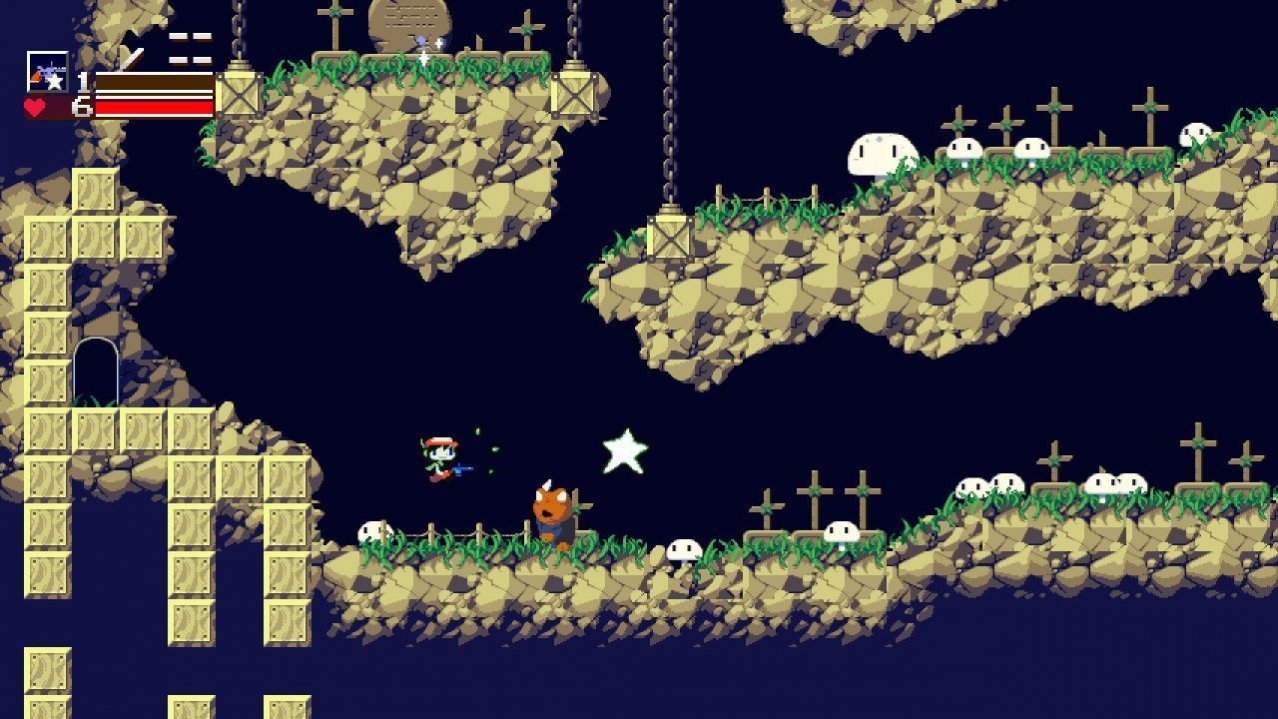 Скриншот игры Cave Story + для Switch