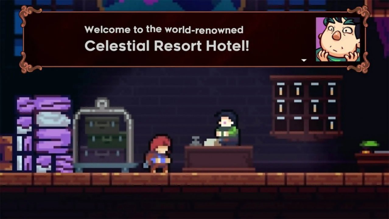 Скриншот игры Celeste для Switch