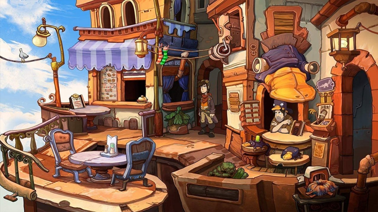 Скриншот игры Chaos on Deponia для Ps4