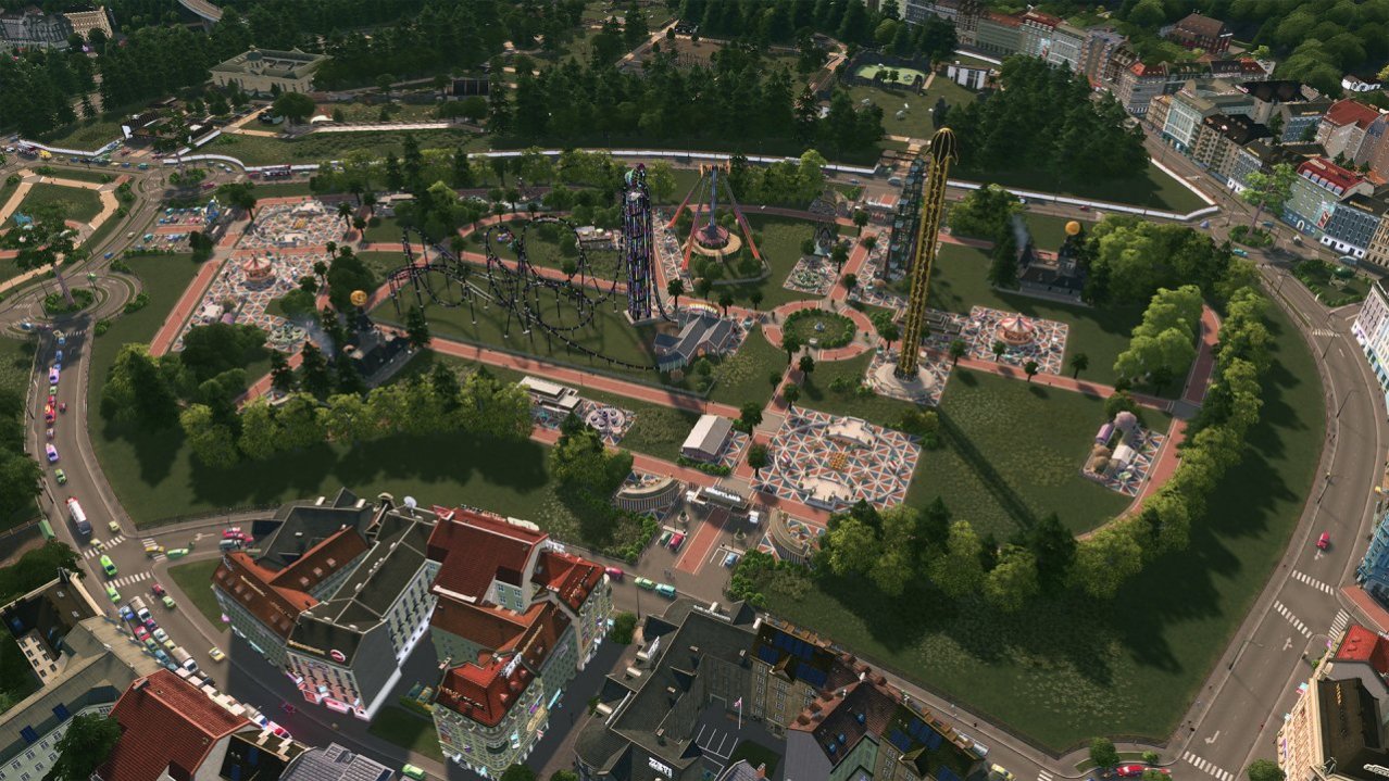 Скриншот игры Cities Skylines для PS4