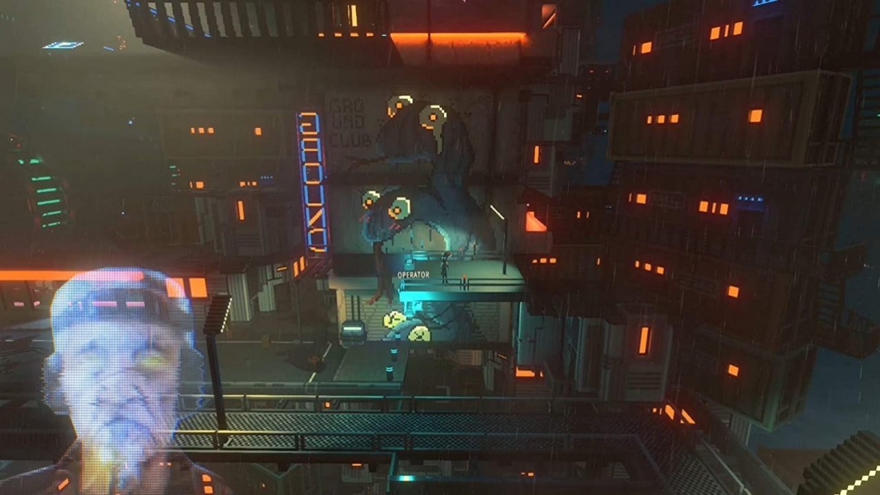 Скриншот игры Cloudpunk для Ps5
