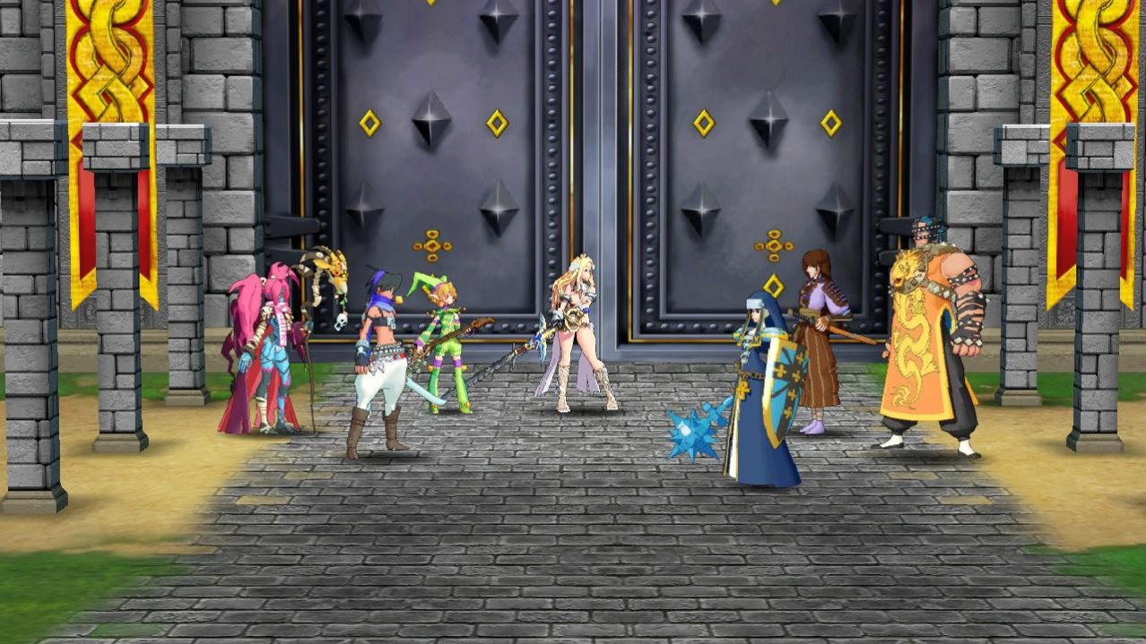 Скриншот игры Code of princess ex для Switch