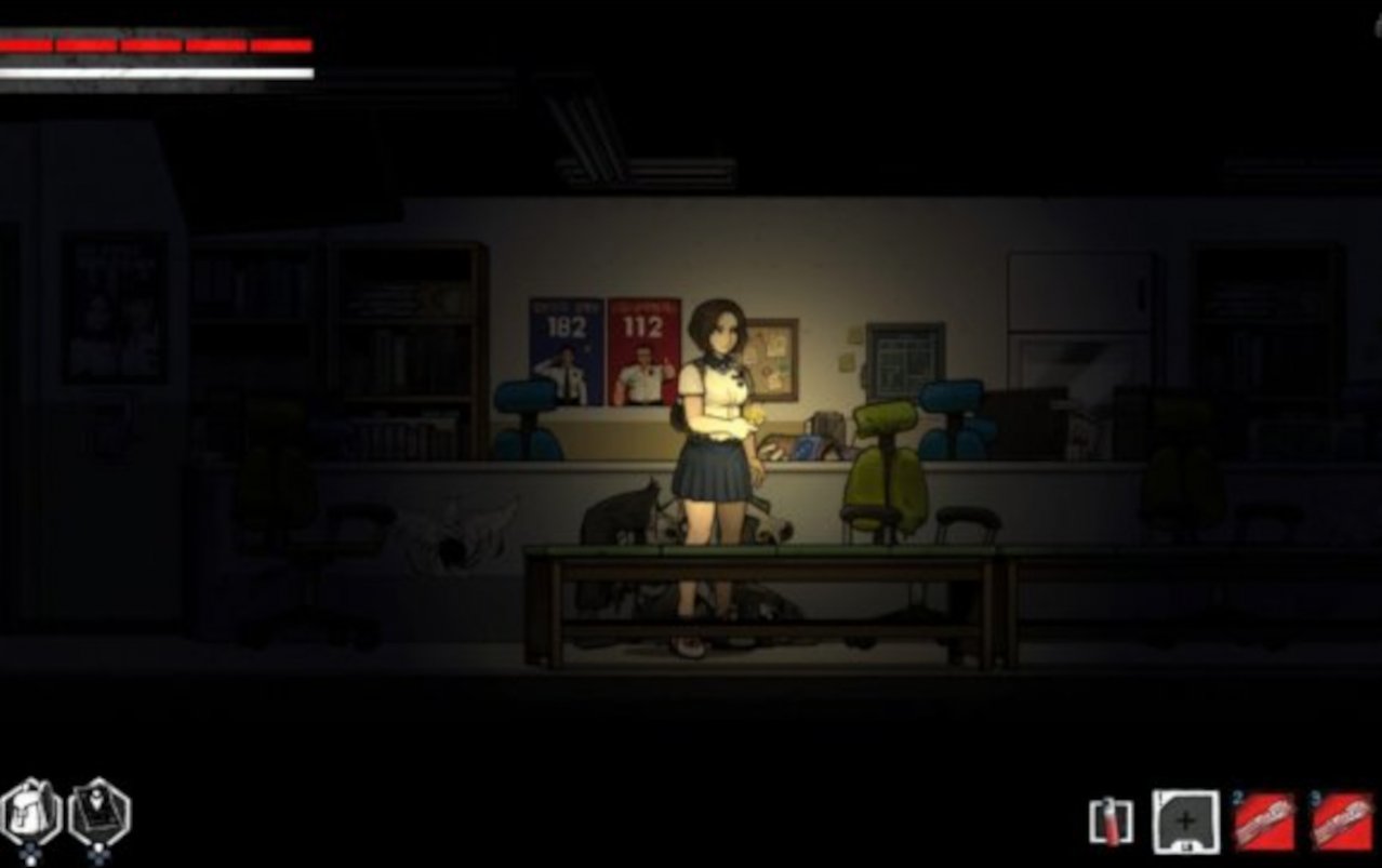 Скриншот игры Coma: Double Cut для Switch