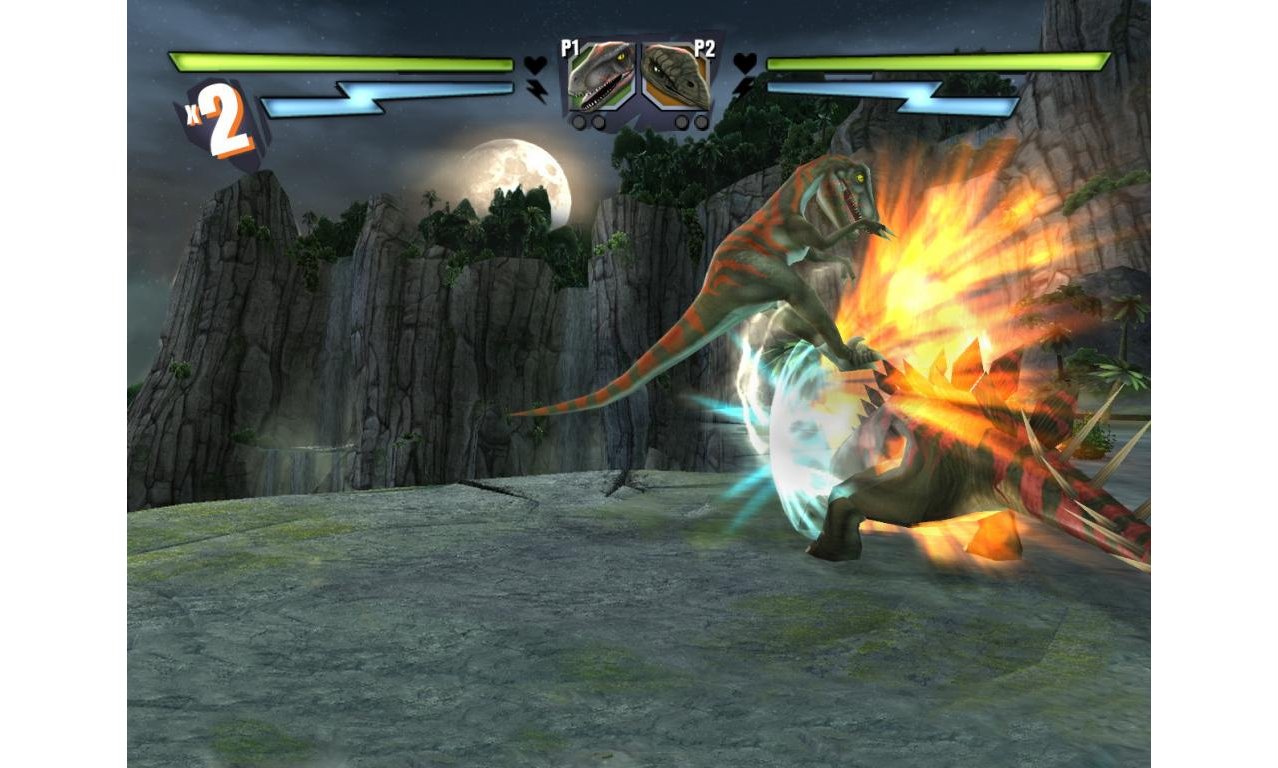 Скриншот игры Combat of Giants: Dinosaurs 3D для 3DS