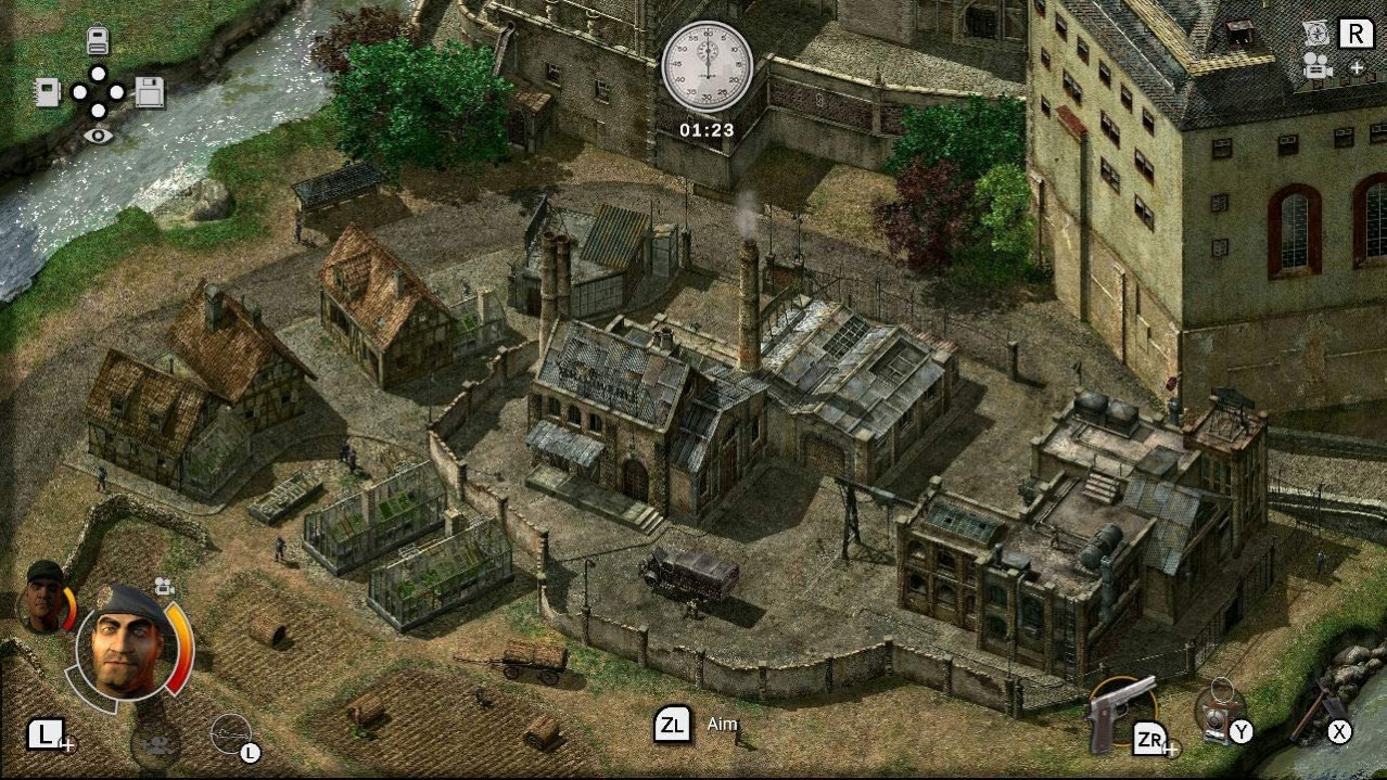 Скриншот игры Commandos 2 HD Remaster для Switch