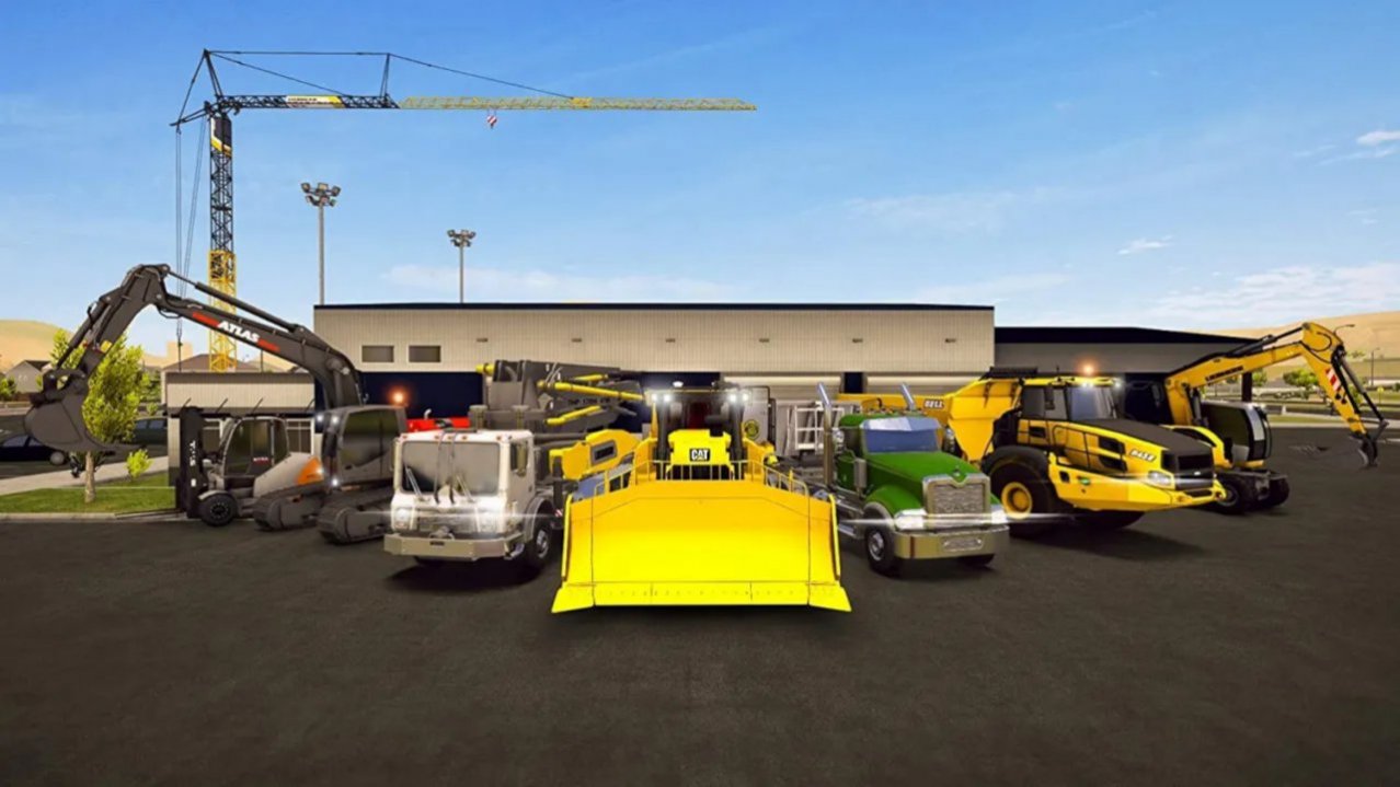 Скриншот игры Construction Simulator 2 + 3 для Switch