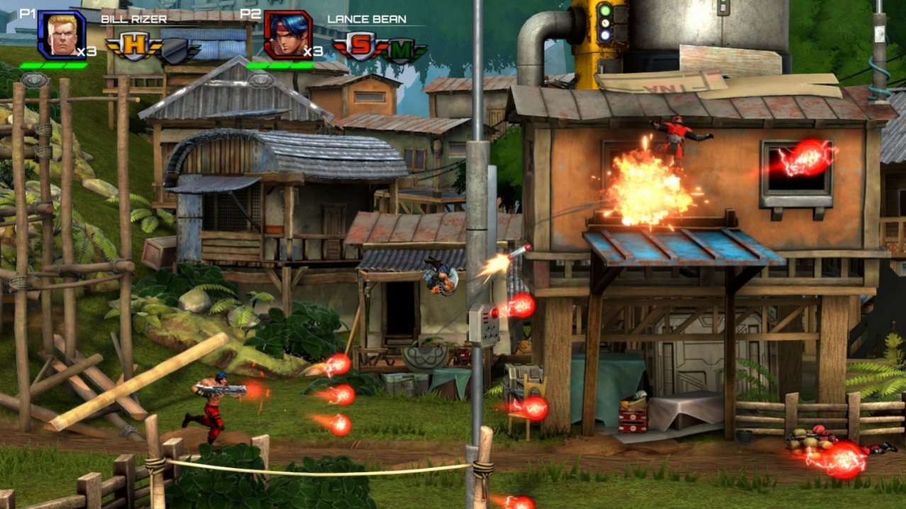 Скриншот игры Contra: Operation Galuga (код загрузки) для Switch